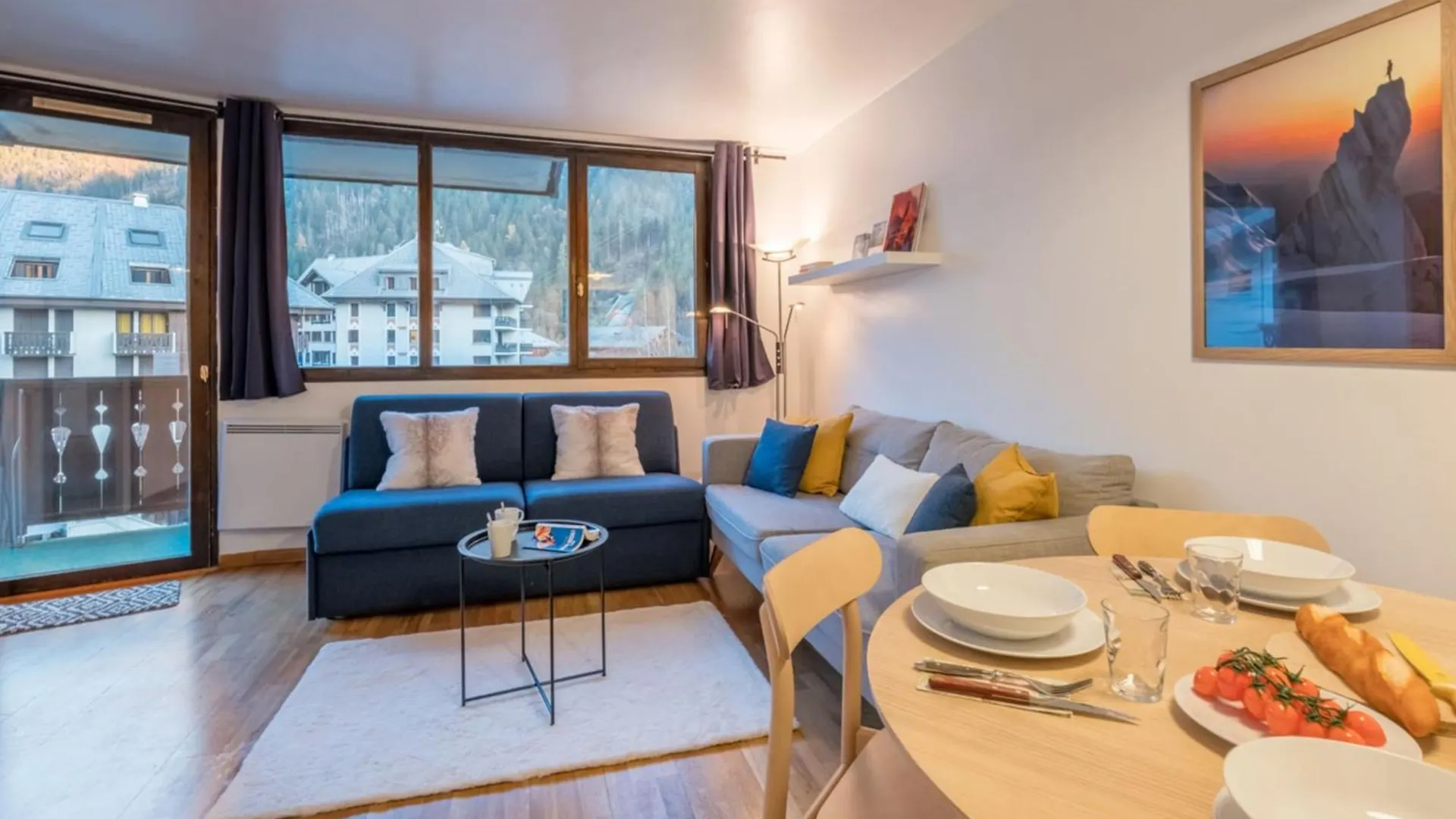 公寓 Nice 32M With Balcony View On The Mountain 霞慕尼